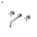 KI-16 hochwertige Bad-Design billige Bad Messing-Mixer in Wand-Einhebel-Dusche Wasserhahn Set